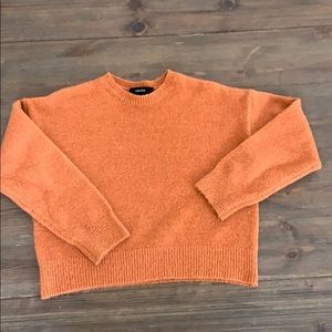 Rust Crop Sweater - CUTE